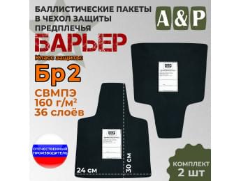 Баллистические пакеты в чехол защиты предплечья "Барьер". Класс защитной структуры Бр 2.