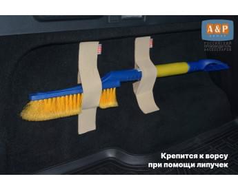 Багажные ремни "Mini" (Мини) для ворса. Комплект из 2-х штук. Цвет: бежевый.